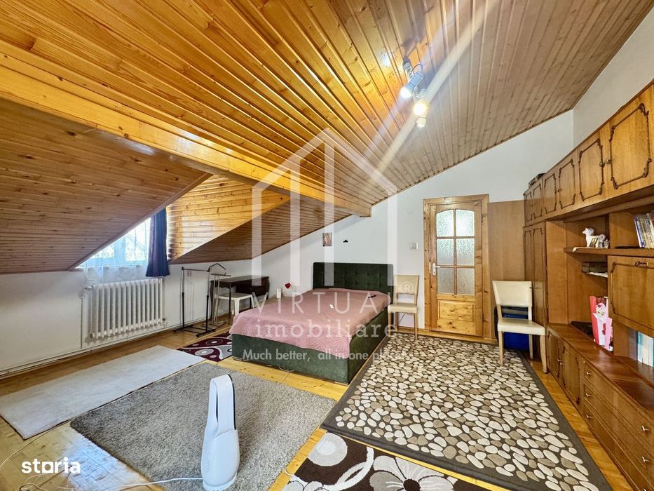 Apartament la casa, 3 camere, 77mp utili + pod (35mp) - Central