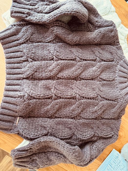 Уникален дебел пуловер