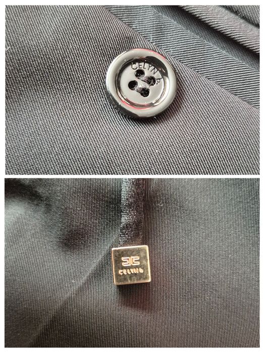 Pantaloni lux Elisabetta Franchi, Eleganți, Made in Italy, Damă - 40