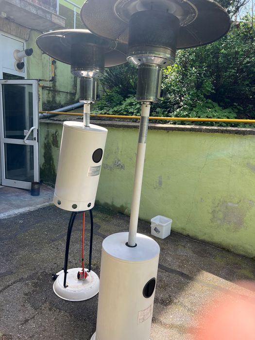 Газов отоплител за вътрешен двор