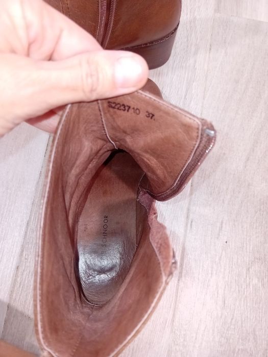 Botine piele naturală interior-exterior