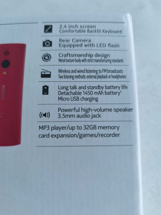 Telefon Nokia 150 dual sim 2G editia 2023 nou