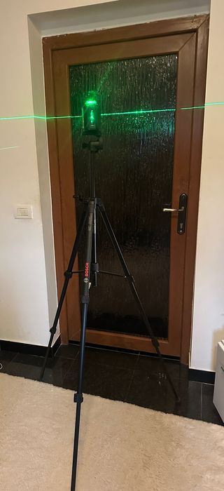 Bosch AdvancedLevel 360 Rotativ Nivelă Laser Fascicul Verde cu Domeniu de Lucru 40m