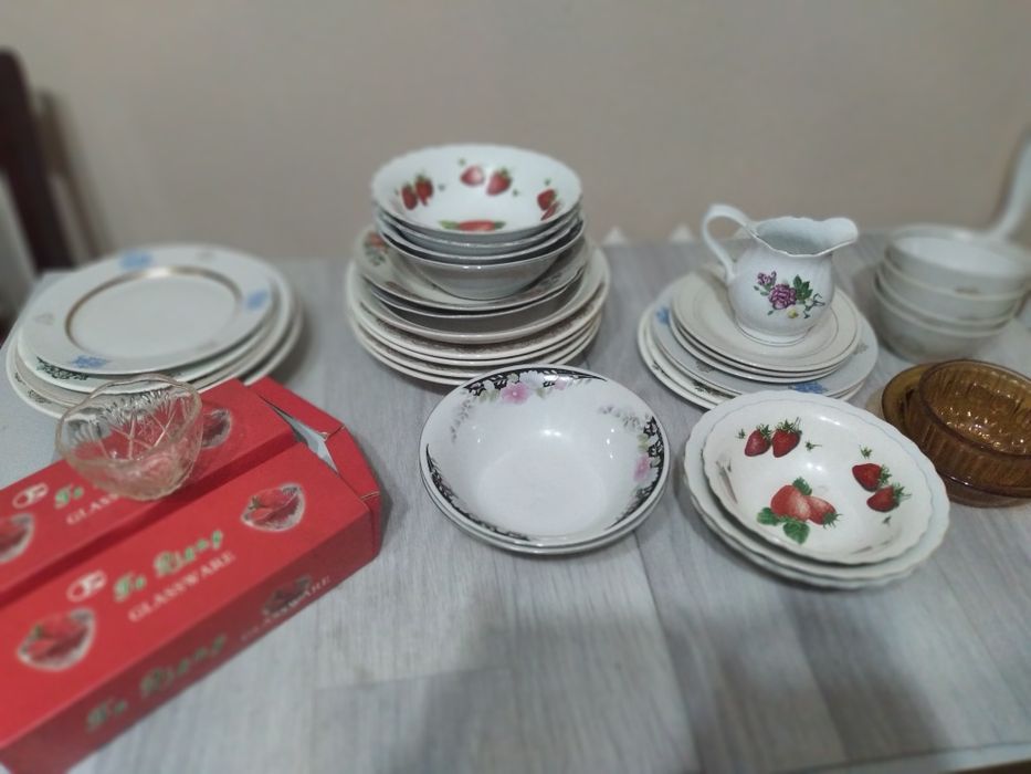 Посуда разная Советская