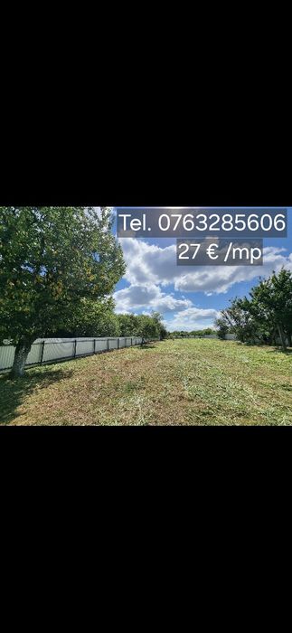 Vând 2.500 mp teren intravilan în Lugojel la 4 km de Lugoj 27€ /mp