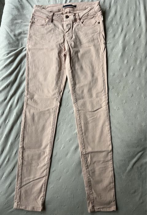 Дамски дънки Massimo Dutti пола Armani Jeans