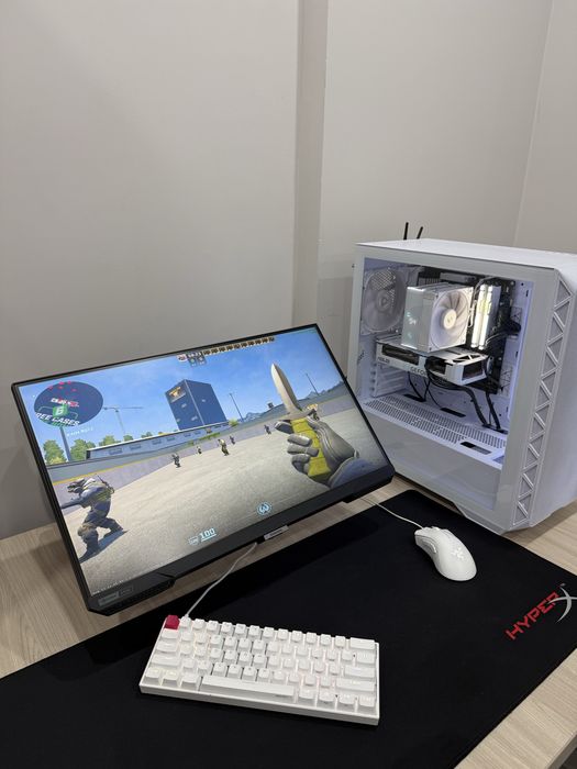 Мощный ПК AM5 (Ryzen 7600X / RTX 4060 / DDR5 32GB / Монитор 240Hz)