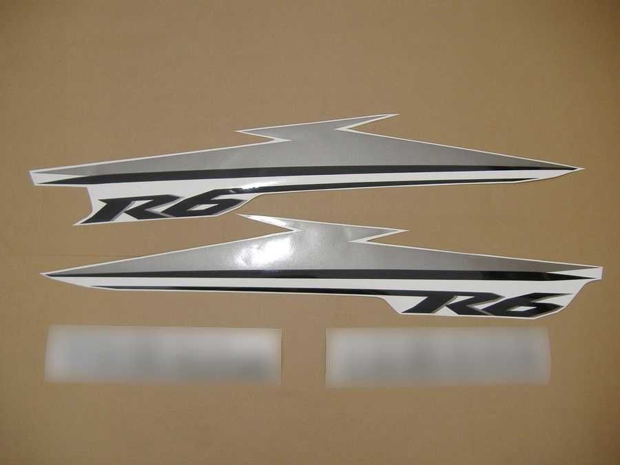 Стикери Yamaha R6 трето поколение 2006г-2007г лепенки Ямаха р6 rj11