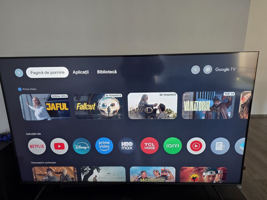 Televizor MiniLed Smart TCL 65C69KS, Ultra HD 4K, HDR, 164cm