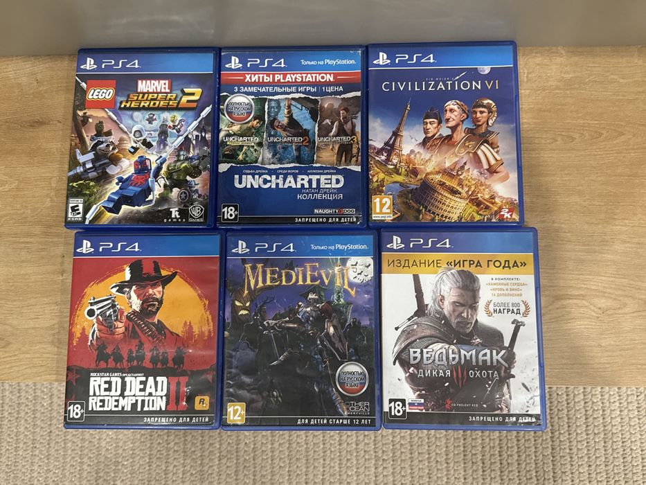 Игры для консоли Ps4