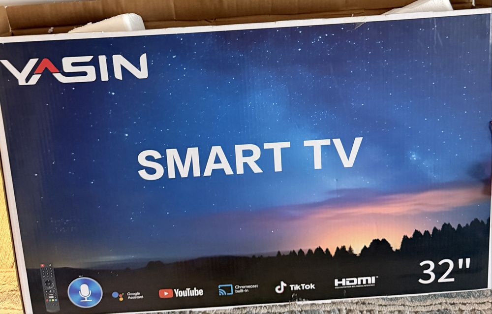 Новый Smart TV YASIN 32