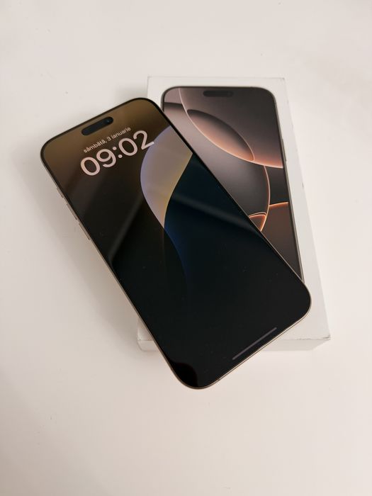 Iphone 16 pro max baterie 100%