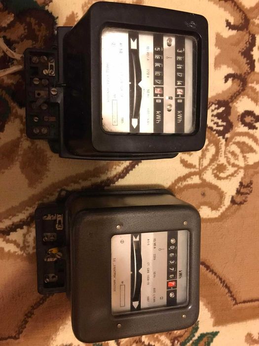 Работещи Електромери - 3 бр.