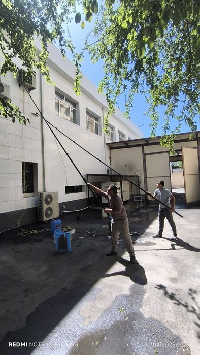 Fasad moyka oyna tozalash xizmati