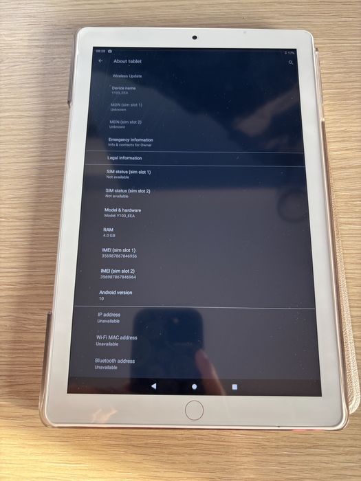 Tabletă YOTOPT 10.1” | 4GB RAM | 64GB | Android 10 | Husă + Încărcător