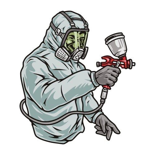 Покраска Компрессором. Объёмы