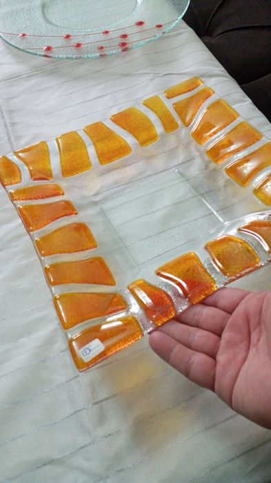 Эксклюзивная  чешская стеклянная посуда