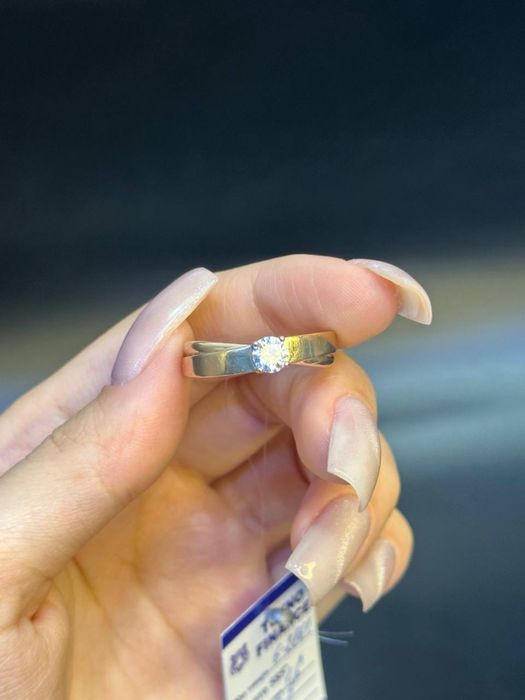 Золото 585  Кольцо Масса: 1,6