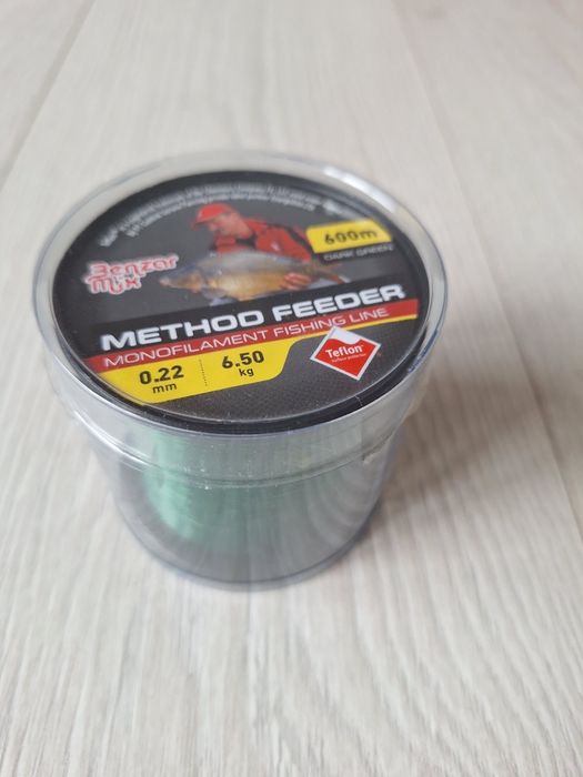 Fir monofilament Benzar Method Feeder Teflon 0.22mm/6.50kg/600m NOU