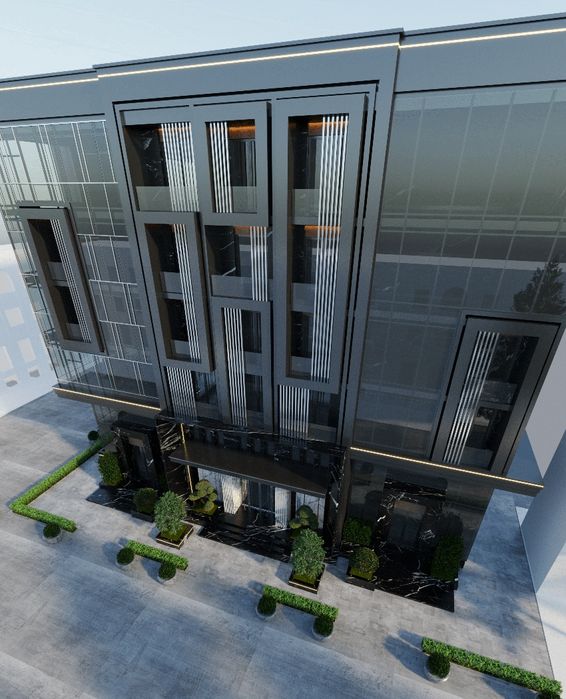 Центр! Аренда! 5-этажная здания (новая) с общей  площадью 4500м² своя