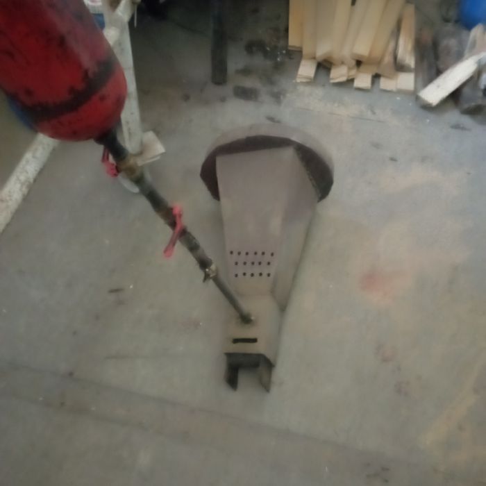 Горелка для печи на отработанном масле