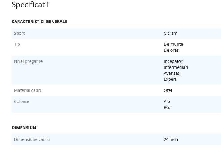 Bicicleta MTB 24" Good Bike Oklahoma White/Pink, M