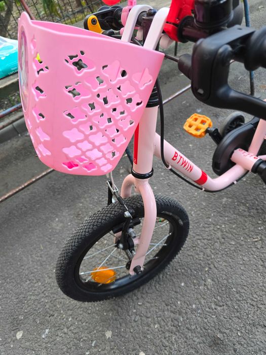 Bicicleta Btwin 2in1 discover 500 14 roz