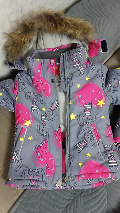 Зимние полукомбинезоны на девочку