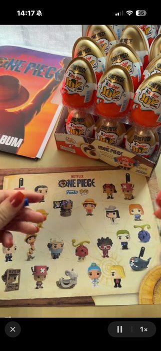 киндер джой ванпис kinder joy one piece