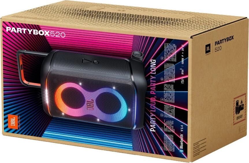 Портативная аудиосистема JBL PartyBox 520