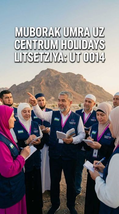 Centrum Holidays Umra Safari YangiBozor Lits. Muborak Umra Tur Paket