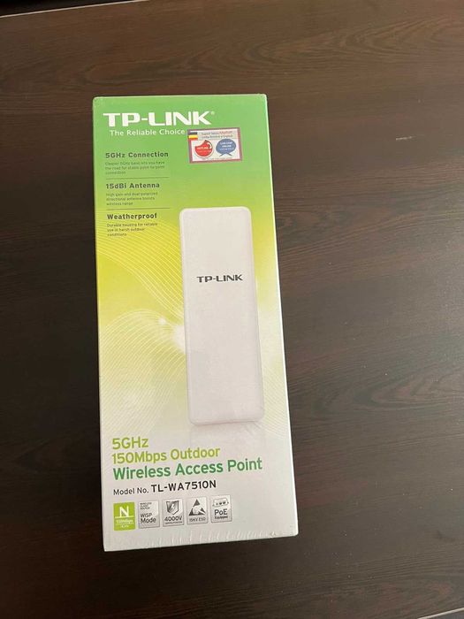 TP-LINK -WA5210G-2.4GHz/CPE610-5GHz/WA7510N-5GHz