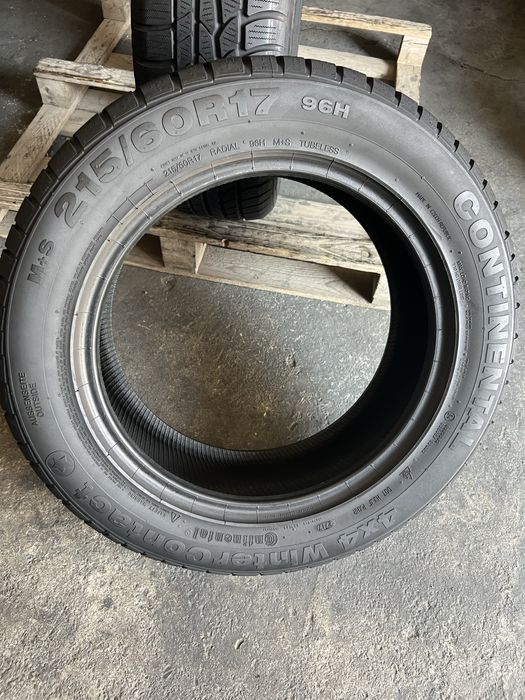 2 anvelope iarna 215/60/17 Continental 6.5 mm!