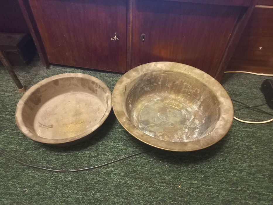 Таз латунный. Для варенья.