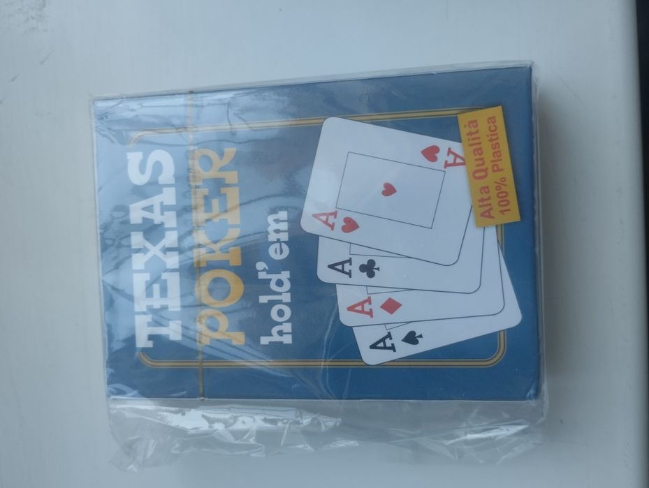 Карты пластиковые покер новые