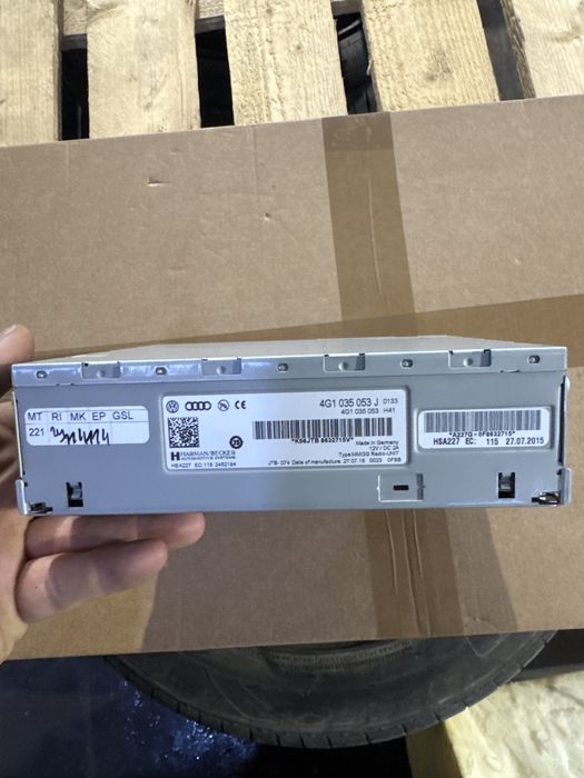 Unitate MMI Radio Audi A4/A5/Q5/Q7 Cod 4G1035053J