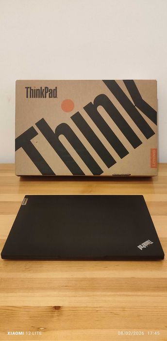 Lenovo ThinkPad E16 G4, 16'inch, ICU7, 16GB RAM 1TB SSD, черен