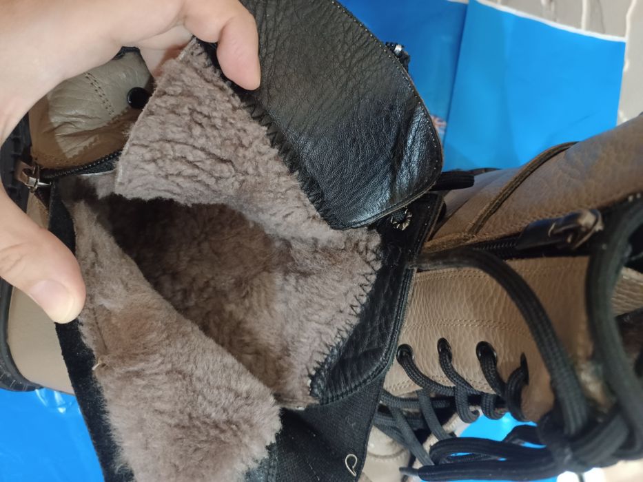 Зимние детские ботинки на девочку