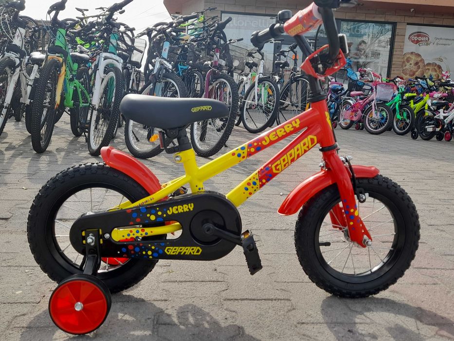 GEPARD Велосипед 12" JERRY червен