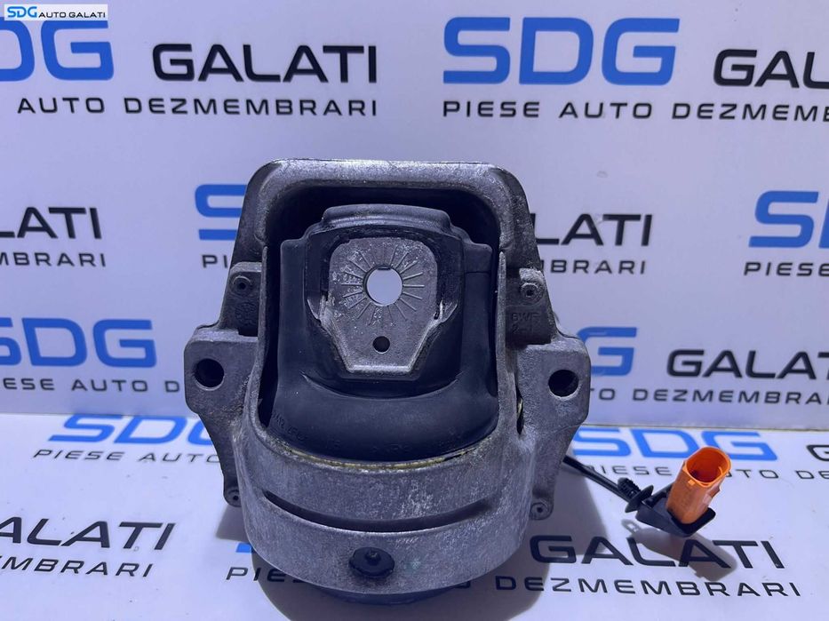 Suport Tampon Motor Stanga cu Senzor Audi A4 B8 2.0 TDI CAGA CAGB CAGC CAHA CAHB CJCB 2008 - 2015 Cod 8K0199381 [D0885]