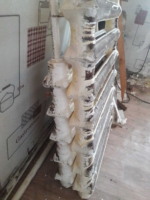 батарея чугунная, советская.