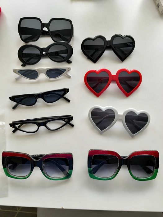 Слънчеви очила различни модели