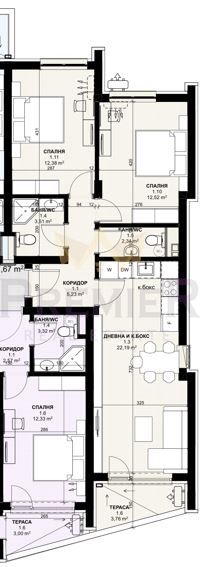 Продава се Тристаен апартамент в с. Равда, Област Бургас - 87 кв.м за 1300 €/кв.м - Снимка #1