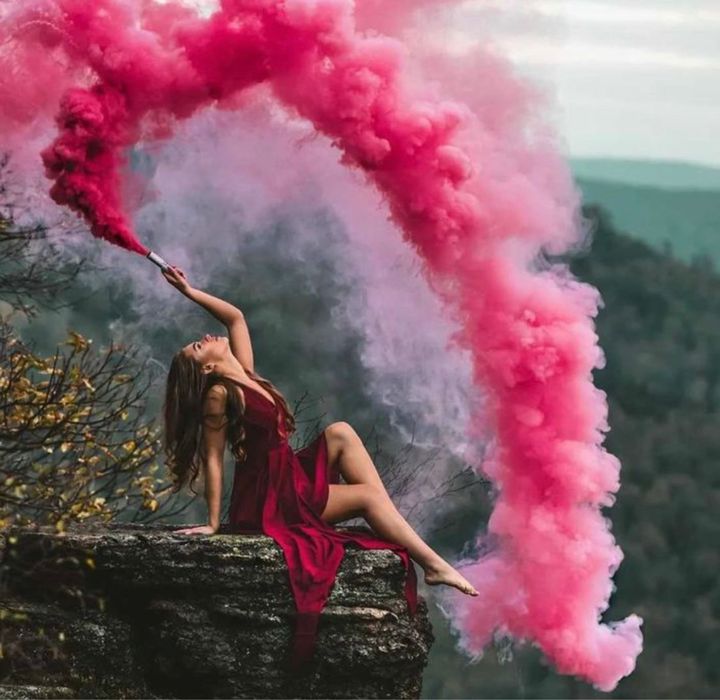 Цветной дым Гендер пати Салюты