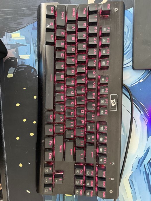 Tastatura mecanica Redragon Visnu RGB blue switch