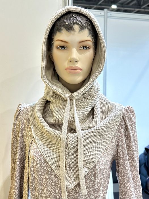 Теплый капор, капюшон на флисе