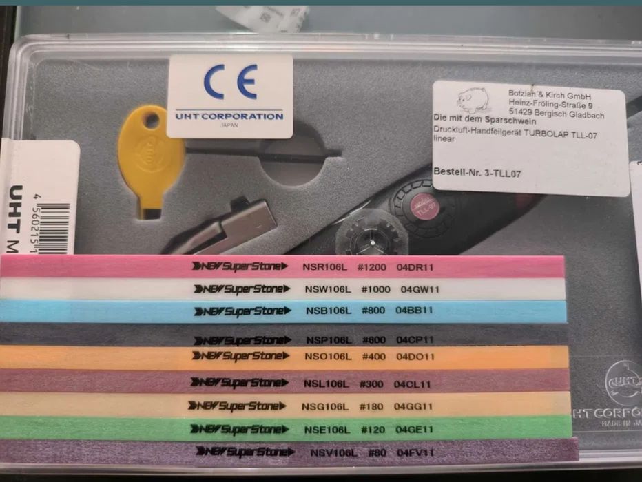 Pila pneumatica /lustruire kit Turbo lap TLL-07