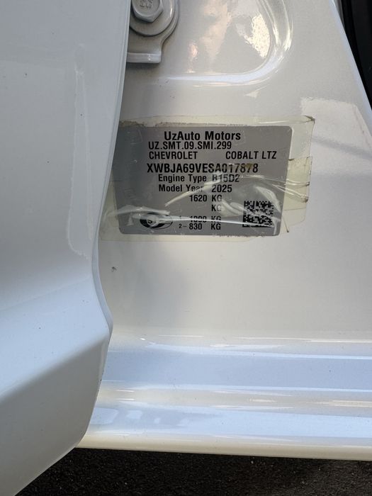 Cobalt pozitsiya sotiladi