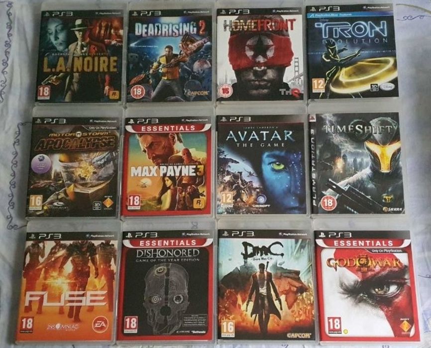 [PS3] Vând 58 jocuri originale pentru PlayStation 3 //poze reale