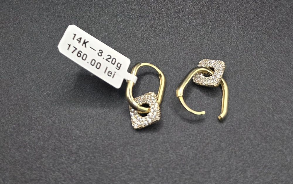 Cercei aur 14k 3.20gr